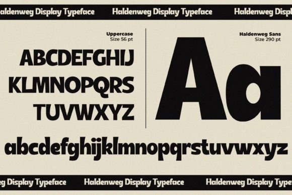Haldenweg Font - Preview 2