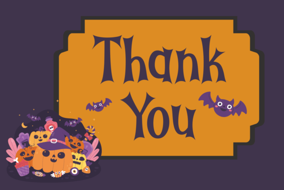Halloween Sadnight Font - Preview 6
