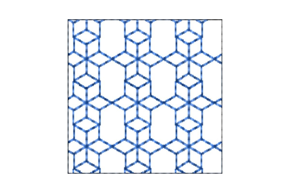 Japanese Sashiko Shape Square