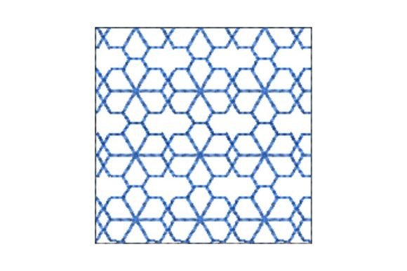 Japanese Sashiko Shape Square