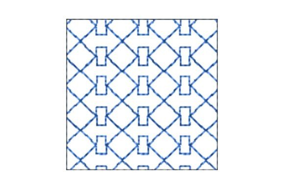 Japanese Sashiko Shape Square