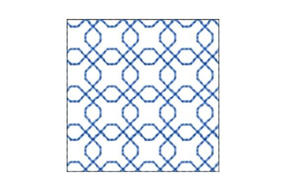 Japanese Sashiko Shape Square