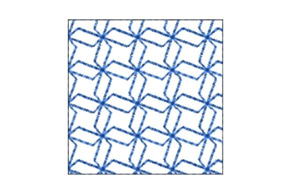 Japanese Sashiko Shape Square
