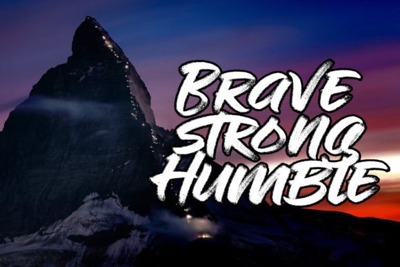Jexters Amstrong Font PNG with transparent background - Preview 2