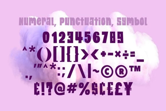 Magical Day Font PNG with transparent background - Preview 3
