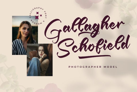 Michele Fatehry Font PNG with transparent background - Preview 3