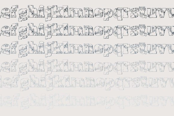 Music Class Font PNG with transparent background - Preview 4