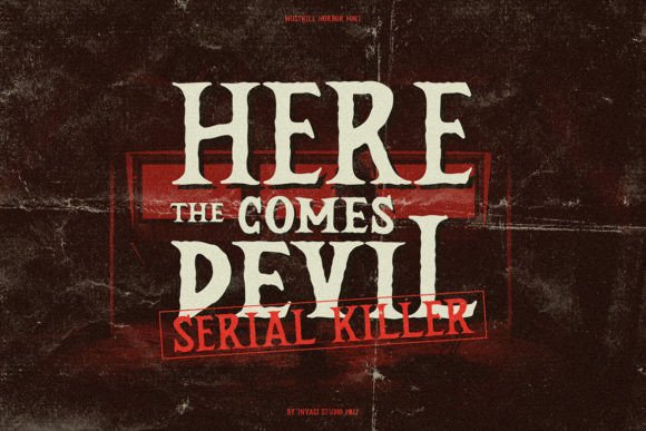 Mustkill Font PNG with transparent background - Preview 2