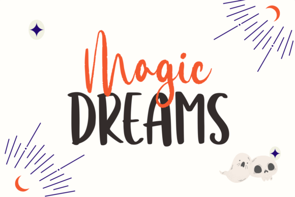 Mystic Dreamer Duo Font PNG with transparent background - Preview 3
