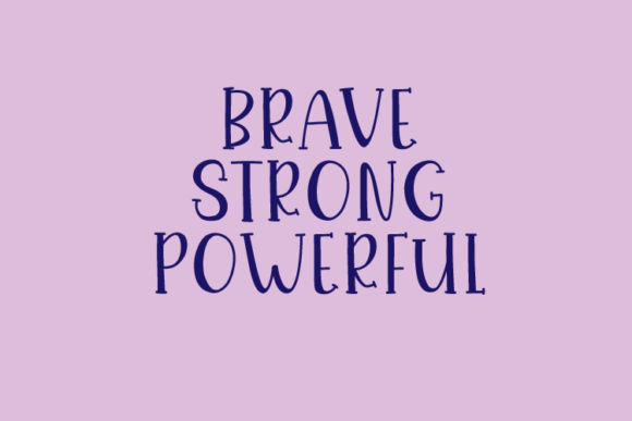 Quirky Quotes Font PNG with transparent background - Preview 1