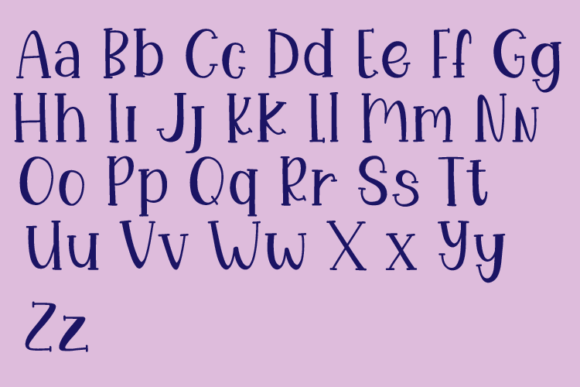 Quirky Quotes Font PNG with transparent background - Preview 3