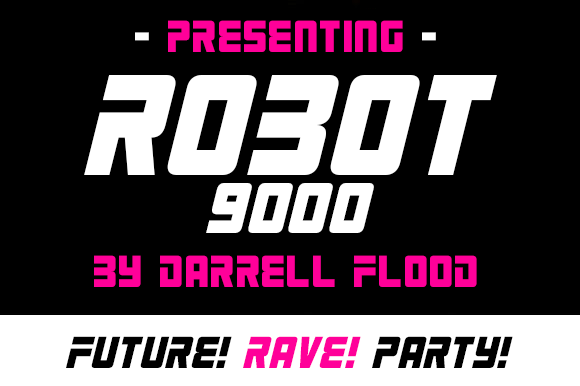 Robot 9000 preview, smooth alien tech face