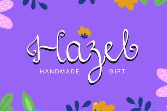 Saffana Font PNG with transparent background - Preview 3