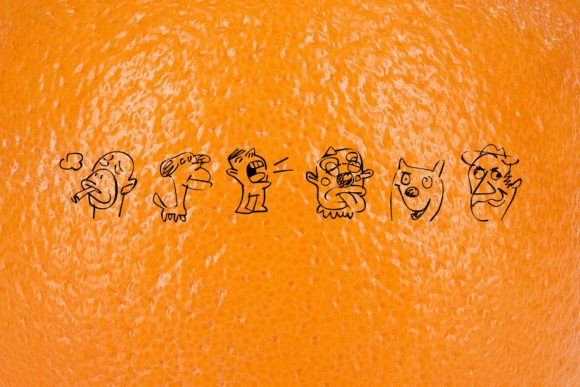 Sappy Faces Font PNG with transparent background - Preview 3