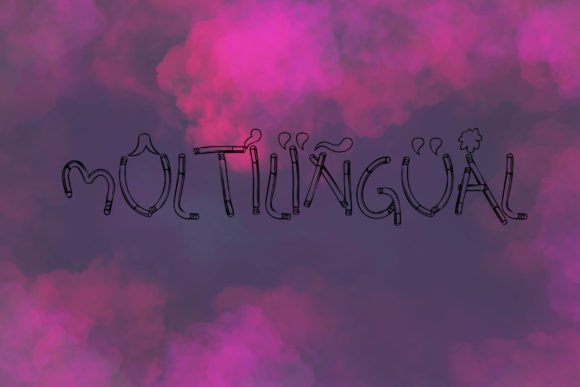 Secondhand Smoke Font PNG with transparent background - Preview 4
