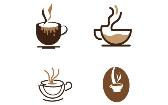 Coffee Cup Logo Vector Illustration