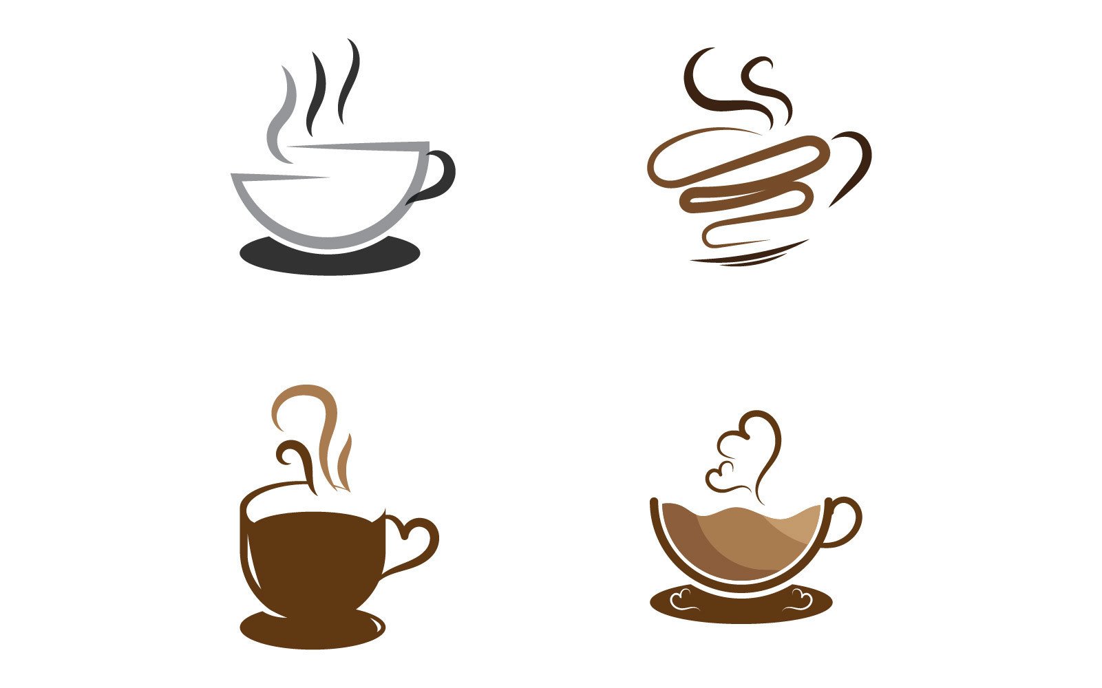 Coffee Cup Logo Vector Illustration