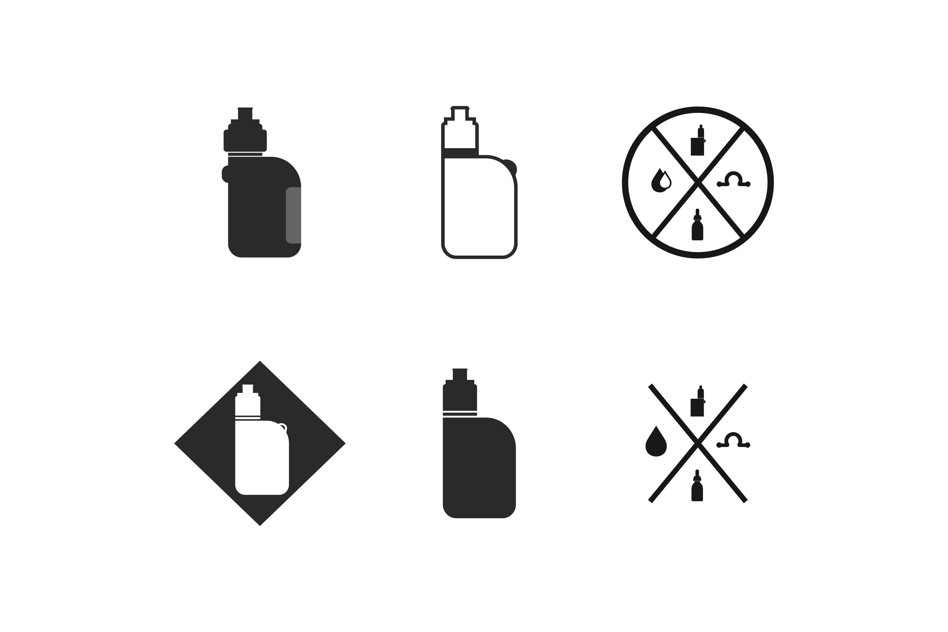 Vape Logo and Icon Vector Graphic by anggasaputro4489  Creative Fabrica