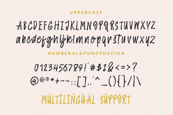 Amsterbrush Font - Preview 2
