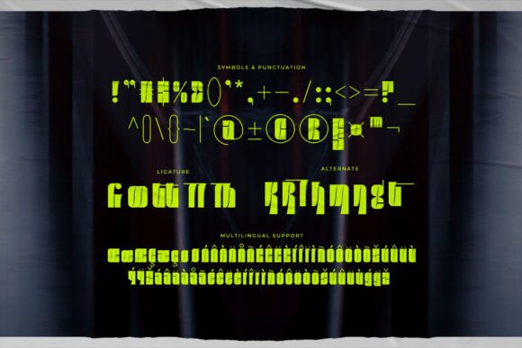 Boldingtown Font - Preview 2