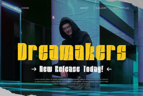 Boldingtown Font - Preview 3