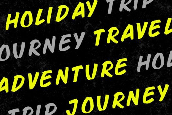 Brush Squad Font - Preview 4