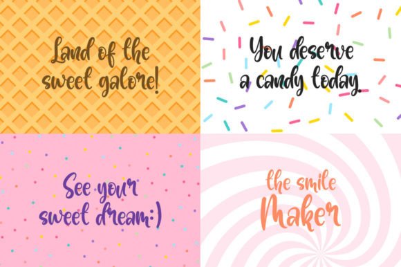 Candyland Font - Preview 1