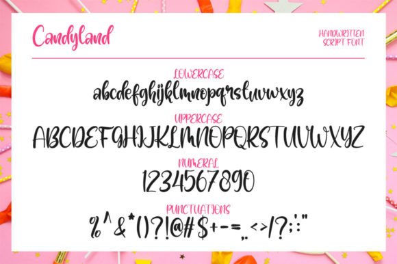 Candyland Font - Preview 6