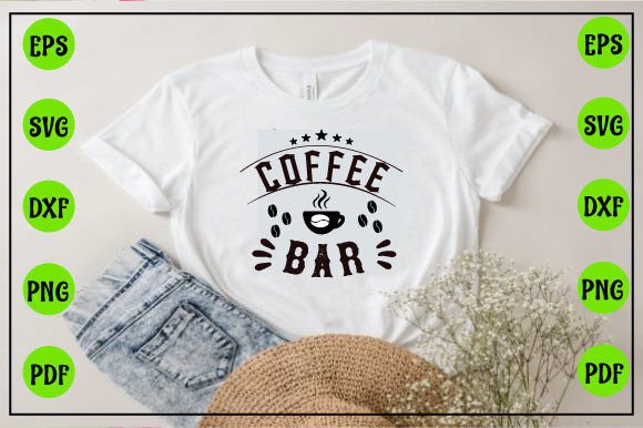 Coffee Bar Svg Design