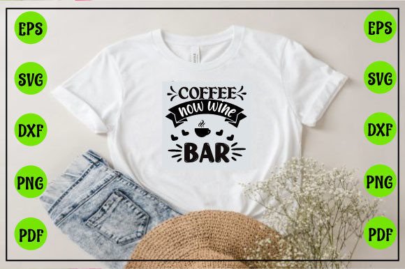 Coffee Bar Svg Design