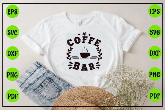 Coffee Bar Svg Design