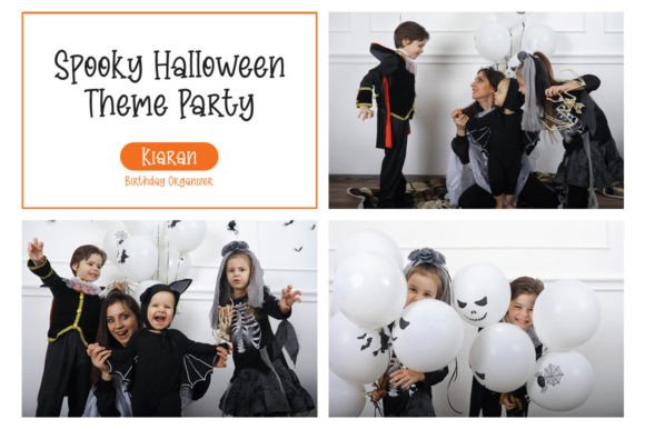 Cute Vampire Font PNG with transparent background - Preview 5