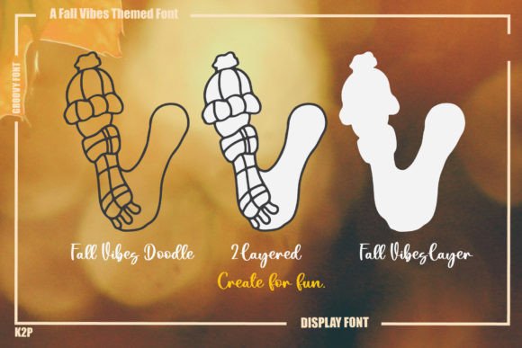 Fall Vibes Font - Preview 3
