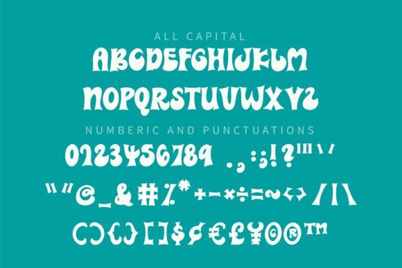 Flower Power Font - Preview 4