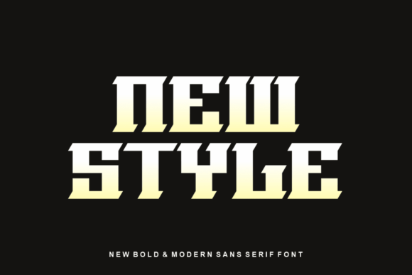 Gesyum Font - Preview 2