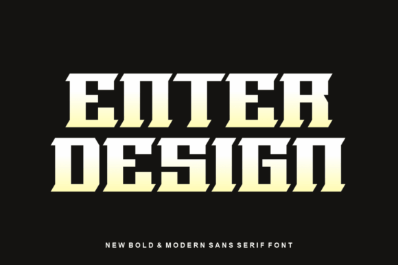 Gesyum Font - Preview 3