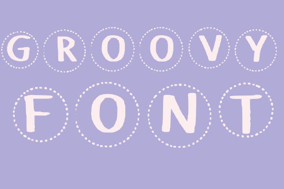 Groovy Font - Preview 1