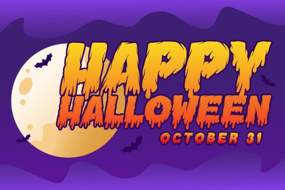 Hound Ghoul Font PNG with transparent background - Preview 1