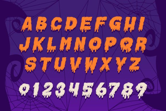 Hound Ghoul Font PNG with transparent background - Preview 2