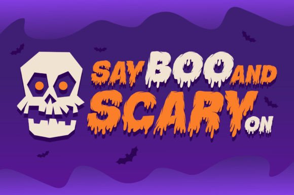 Hound Ghoul Font PNG with transparent background - Preview 4