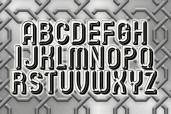 Iron Font - Preview 1