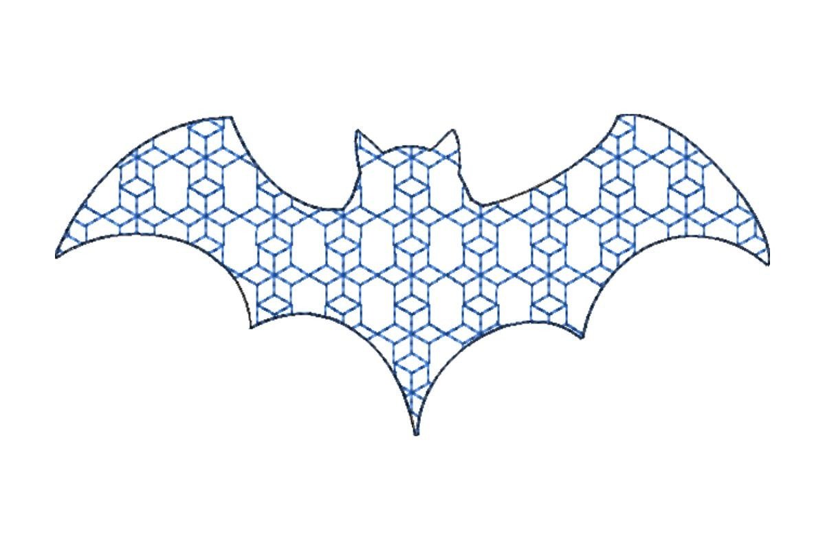 Japanese Sashiko Shape Bat
