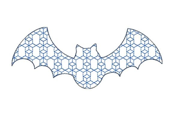 Japanese Sashiko Shape Bat