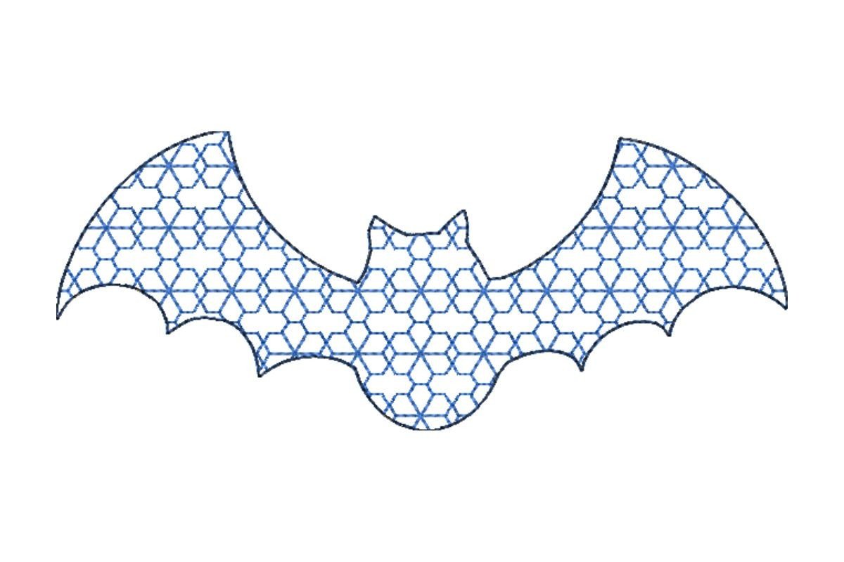 Japanese Sashiko Shape Bat
