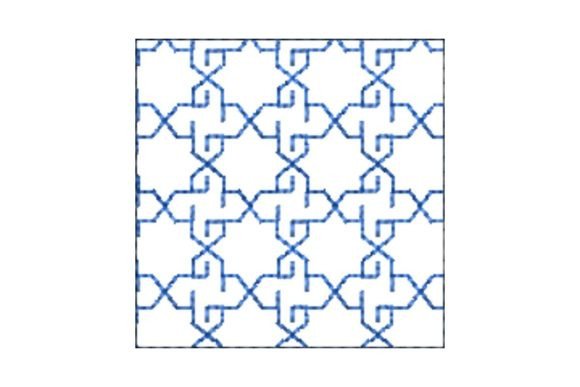Japanese Sashiko Shape Square