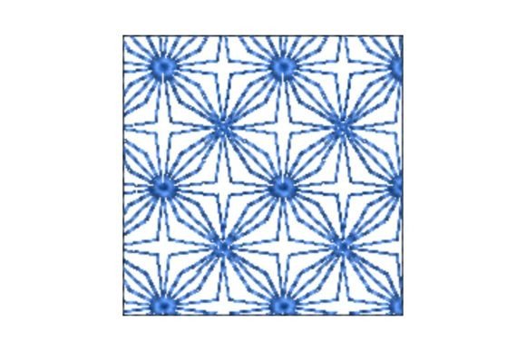 Japanese Sashiko Shape Square