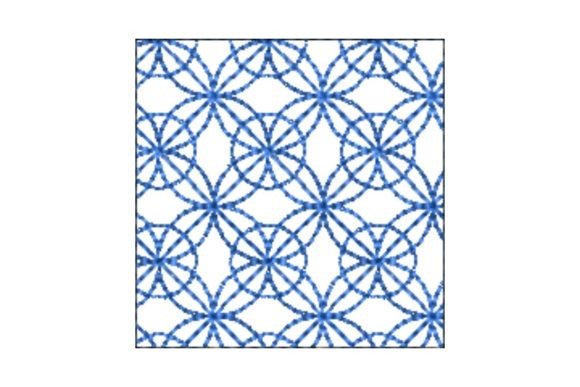 Japanese Sashiko Shape Square
