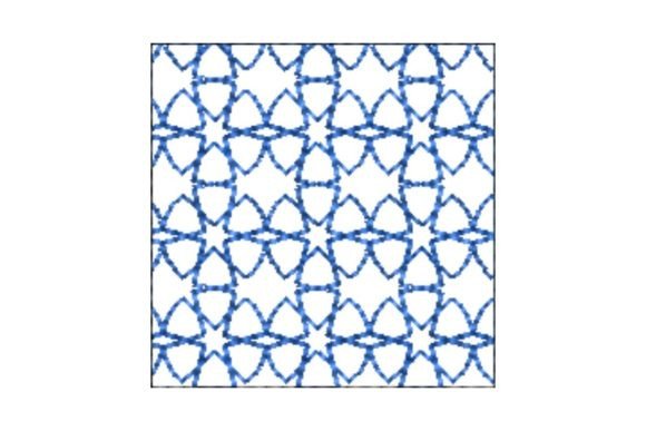 Japanese Sashiko Shape Square
