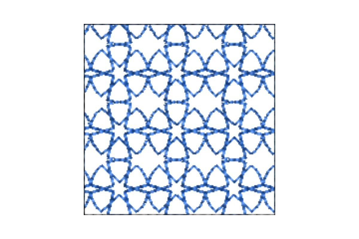 Japanese Sashiko Shape Square