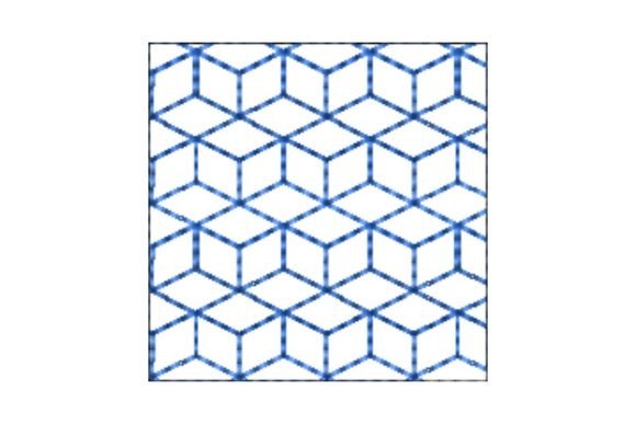 Japanese Sashiko Shape Square